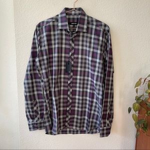 Jared Lang • plaid button-down shirt